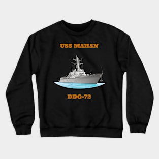 Mahan DDG-72 Destroyer Ship Crewneck Sweatshirt